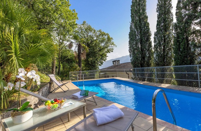 Villa Panorama with private pool, Nago-Torbole, Italy