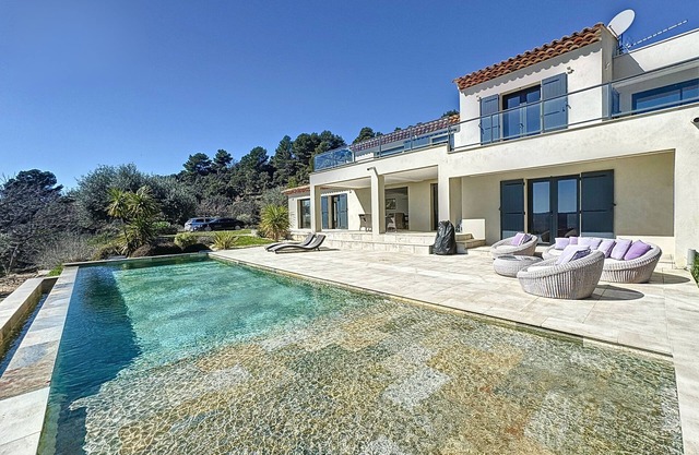 Villa panoramic view