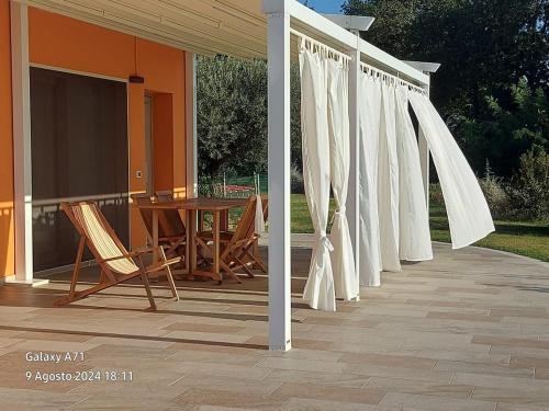 Villa Parruccia with a pool and a panoramic view