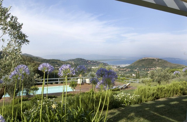 Villa Pimpinnacolo, Porto Ercole, Monte Argentario, Tuscany, with pool and view