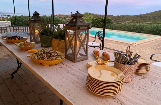 Villa Pimpinnacolo: A splendid garden with swimming pool and breathtaking views