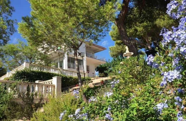 Villa Recuerdo - Spanish villa with sea view and pool - 8 min. to the beach