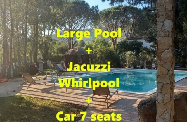 "Villa Stravanata" with swimming Pool - car available - outdoor heated hot tub