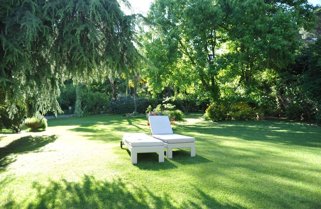 Villa surrounded by greenery
