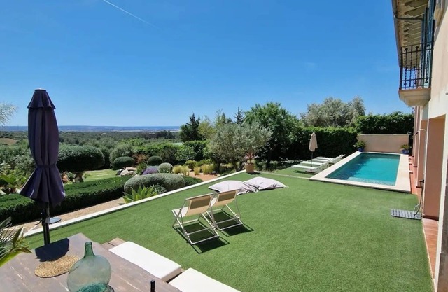 Villa "Villa Portol" with Sea & Mountain View, Pool, A/C, Wi-Fi, Terrace, Balcony & Garden