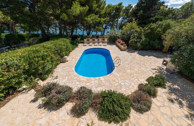 Villa Vinea - Beachfront villa with pool, Brac Island