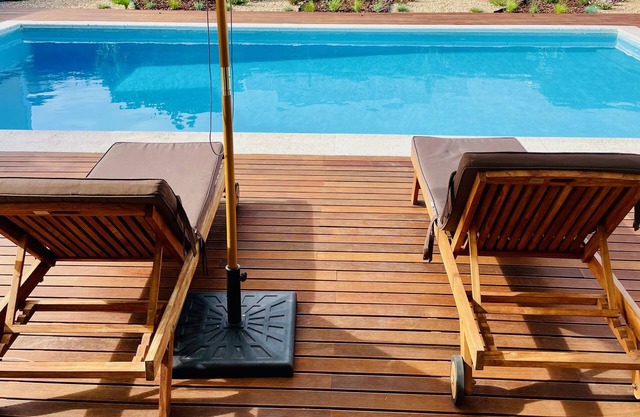 Villa with Garden, Pool and Wifi by the Beach and Nature Reserve
