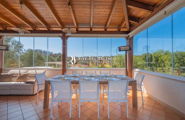 Villa with large garden and pool, in the Hinterland of Salento, located in Collepasso.