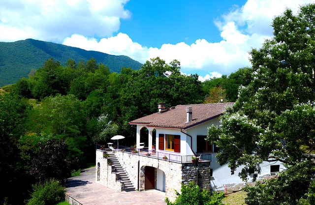 Villa with Panoramic View of Bobbio & Val Trebbia