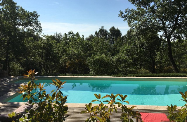 Villa with private pool in a quiet pine forest between Luberon and Verdon