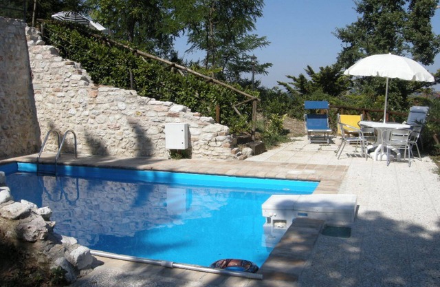 Villa with private pool in the Sibillini National Park