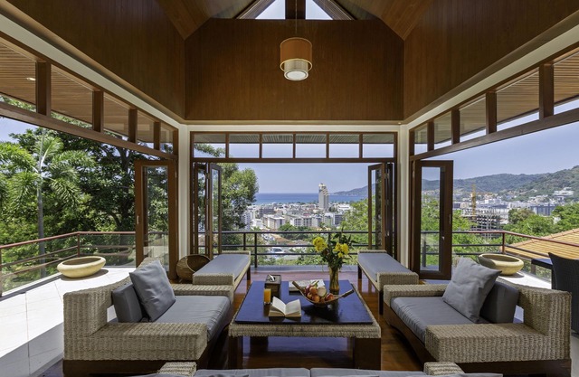 Villa Yoosook Private Pool Sea View Villa Phuket with pool table, gym and sauna