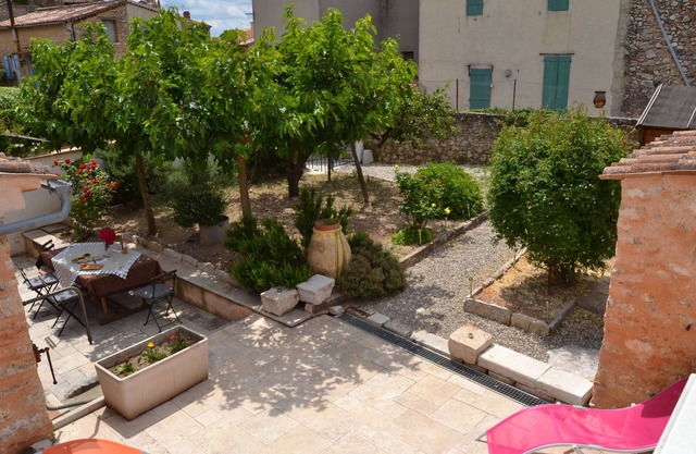Village house with garden near the Gorges du Verdon