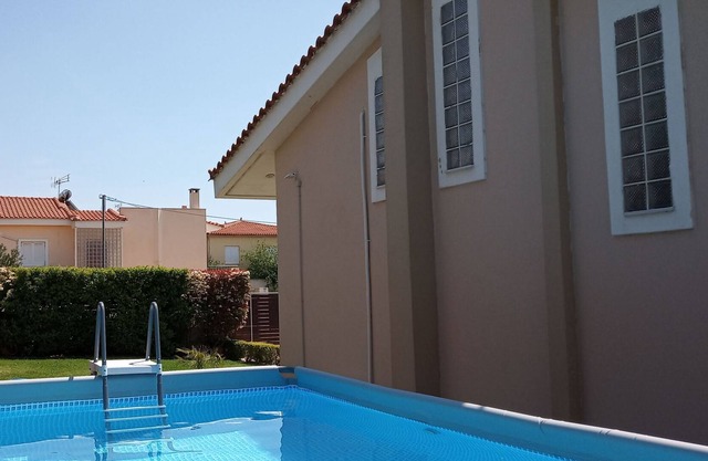 VillaK on a Hill Top above Saronic Gulf