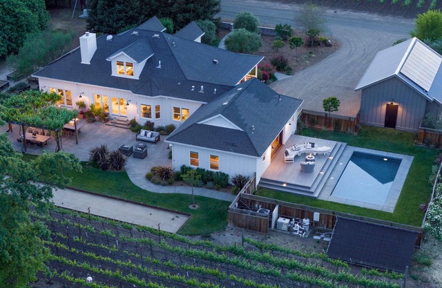 Vineyard Farmhouse- Modern Farmhouse with Vineyard views