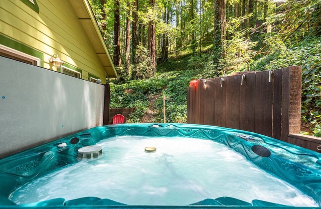 Vino Velo:Enchanting Cabin in Redwoods! Cozy & Inspired! HtTb/Pup/WiFi