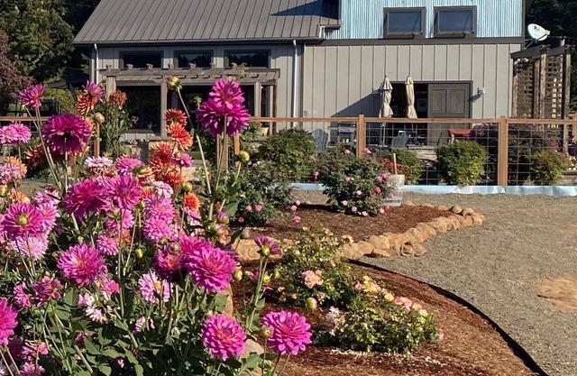 Vintner's Studio at Balanza Vineyard a private, modern vineyard get-away.
