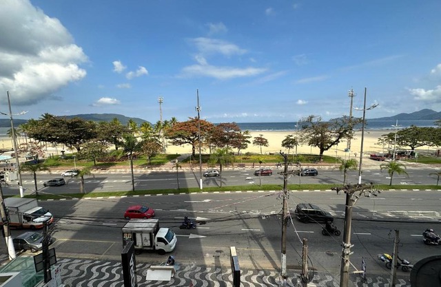 Vista ao mar no Gonzaga