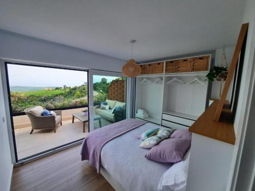 Vistas al mar y con jardín - Casa Abelia
