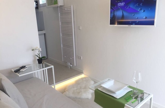 W-Lan, kitchenette, bathroom, shower, sofa bed, smart TV
