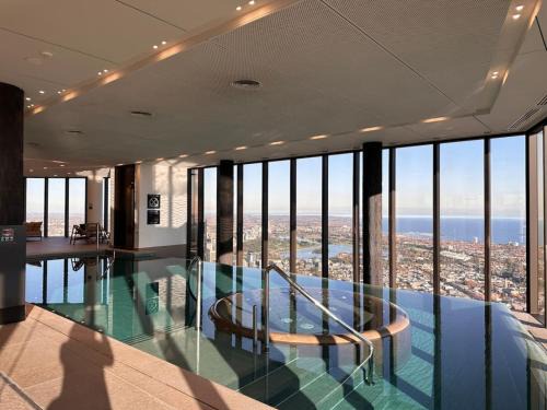 Wake Up to the Sunrise Next to Casino with Sky Pool