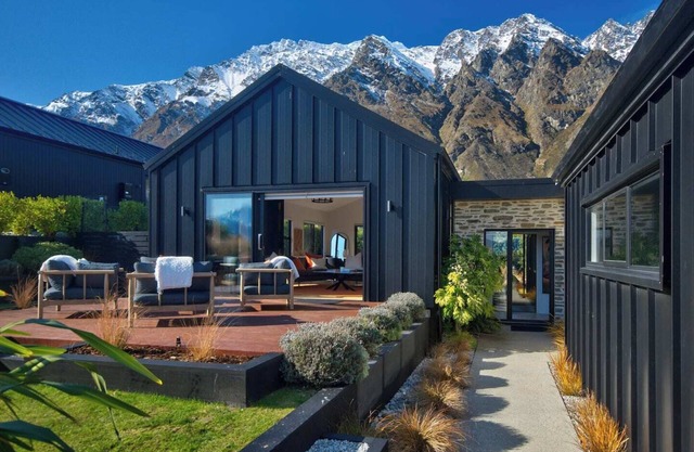 Wakeup to the majestic views of snow-capped peaks
