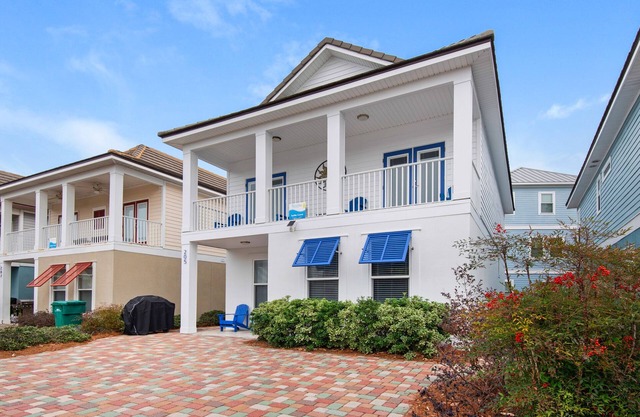☀Walk 2 Crystal Beach-Lagoon Pool-3 King Suites-Lovely-4BR Turtle Cove