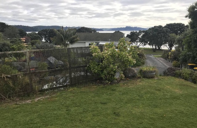 Walk down the driveway to the beach, the playground and the public reserve...