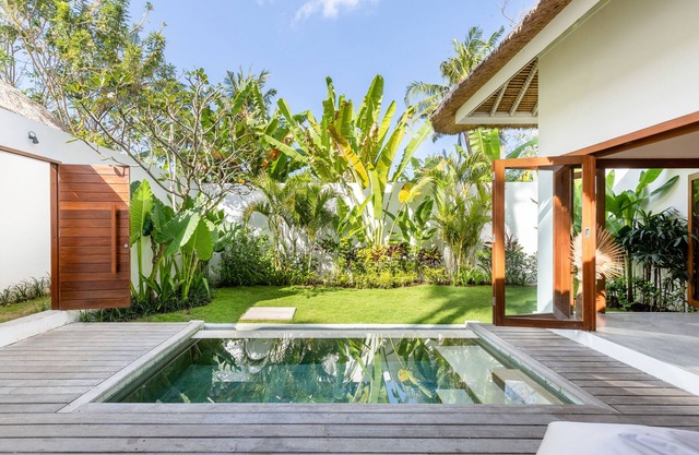 Walk to the beach of Pantai Seseh from this Luxury Private Villa