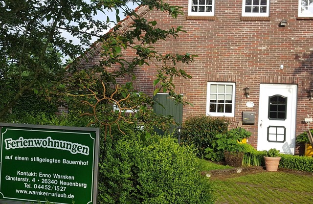 Warnken vacation apartment - 15 km from the Jade Bay on the North Sea