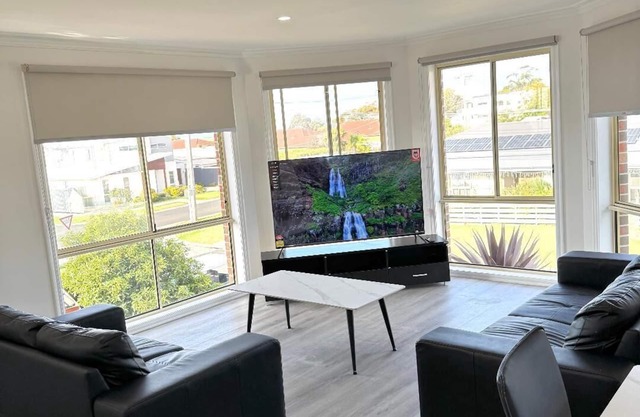 Water view beach house walking distance to amenities