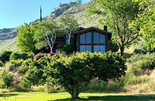 Waterfall House, in the Snake River Canyon