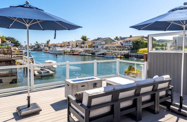 Waterfront Channel Islands Home, Modern, Private Boat Dock, Hot Tub