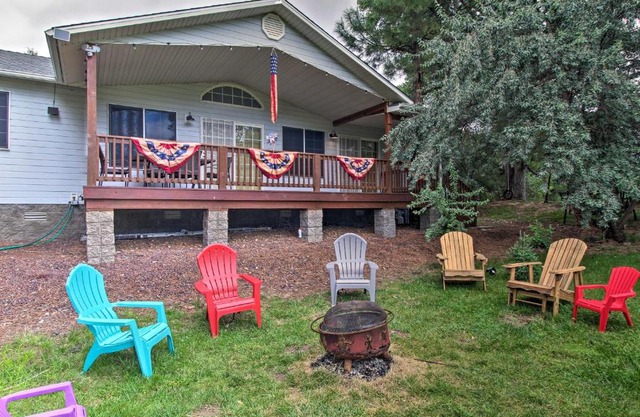 Waterfront Country Club Home with Fire Pit!