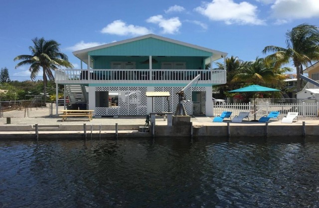 Waterfront Home in The Fabulous Florida Keys with Peak-A-Boo Views of the Bay!
