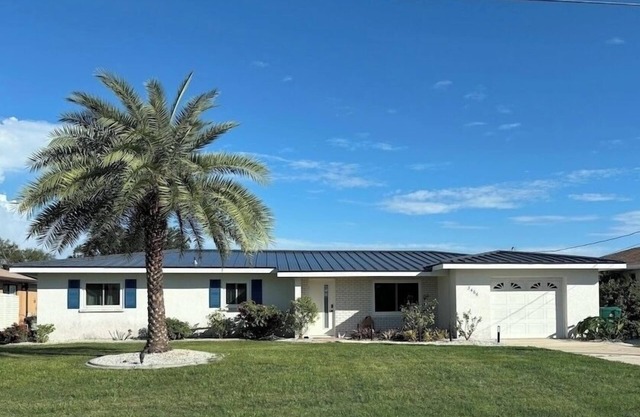 Waterfront Home with Private Heated Saltwater Pool and Dock, on Saltwater Canal