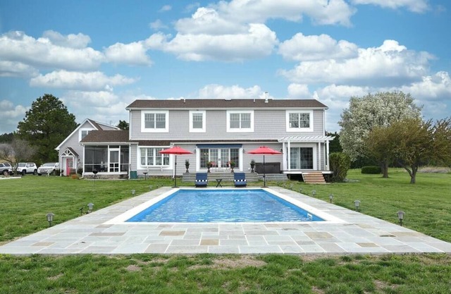 Waterfront Home with a Pool Perfect for Families
