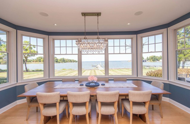 Waterfront Home w/Stunning Views, Deepwater Dock, Pool, HotTub, Kayaks & More