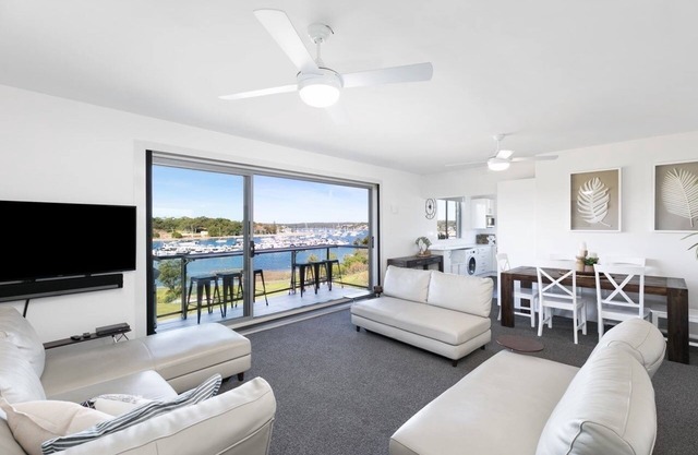 Waterfront. Stunning views. Close to everything. Awesome work from home location