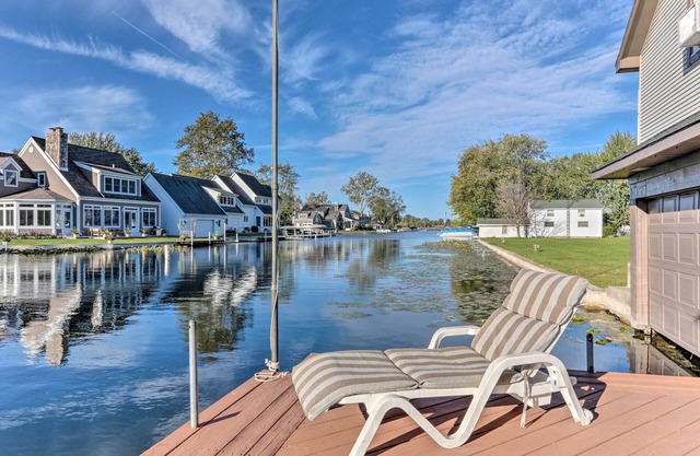 Waterfront Syracuse Home: Deck, Fire Pit & Kayaks