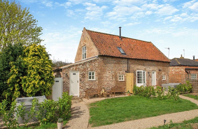 We love the views from the garden across open countryside.