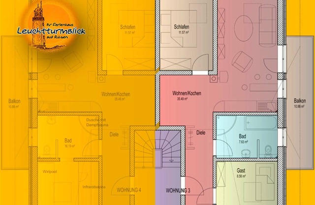 WE3 - Ferienhaus Leuchtturmblick