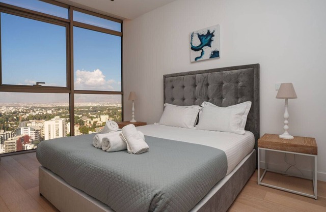 WealthyStays: Sky Residence Nicosia