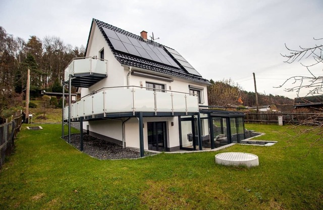 Weinberghaus Prossen, Exclusive house with view, fireplace, whirlpool and sauna