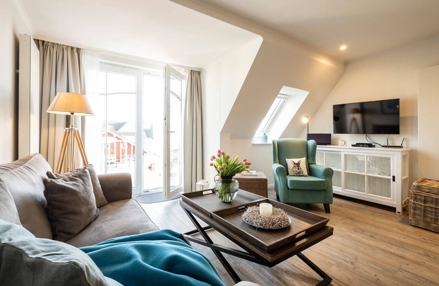 Weisse Villa - Apartment für 2 Personen am Hafen von Büsum