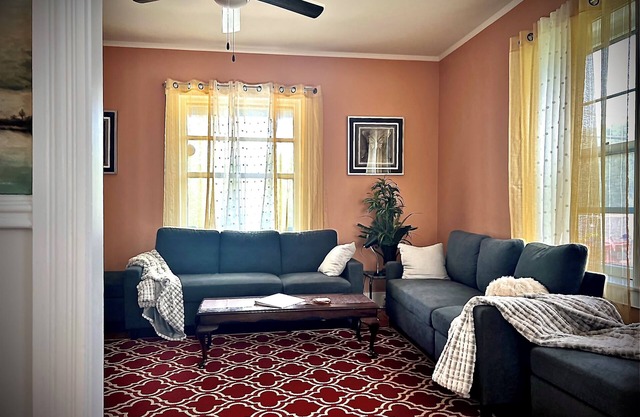 Welcome to River St House historical stay. 1500sq ft, 1/2 blk from river trails.