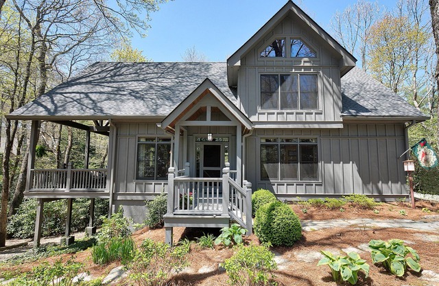 Well-appointed home moments from award-winning Lake Toxaway Country Club.
