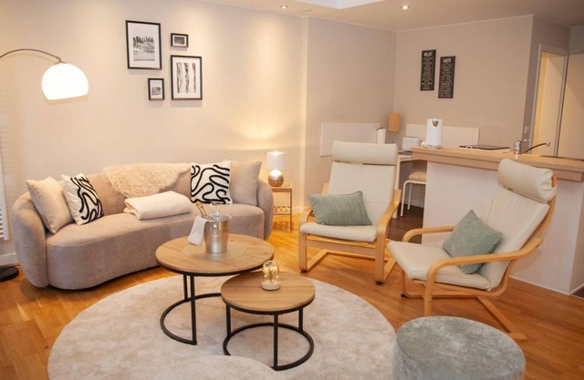 Wellness apartment 14 - Living room Gusterath guests & boarding house