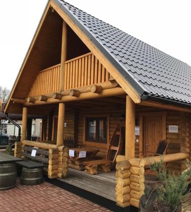 Wellness Hütte am Zwenkauer See bei Leipzig