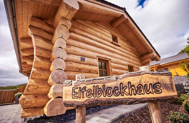 Wellness vacation in the Eifel log cabin